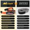 imageNilight Shackle Hitch Receiver 2Inch 45000 LBs Breaking Strength 34 D Ring Trailer Fasten Pin Heavy Duty Solid Recovery Towing Kit for Trucks Jeeps OffRoad20ft Tow Strap DRing Shackle