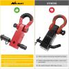 imageNilight Shackle Hitch Receiver 2Inch 45000 LBs Breaking Strength 34 D Ring Trailer Fasten Pin Heavy Duty Solid Recovery Towing Kit for Trucks Jeeps OffRoadHitch w Lock Pin Red