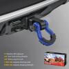 imageNilight Shackle Hitch Receiver 2Inch 45000 LBs Breaking Strength 34 D Ring Trailer Fasten Pin Heavy Duty Solid Recovery Towing Kit for Trucks Jeeps OffRoadHitch w Lock Pin Black Blue