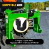 imageNilight Shackle Hitch Receiver 2Inch 45000 LBs Breaking Strength 34 D Ring Trailer Fasten Pin Heavy Duty Solid Recovery Towing Kit for Trucks Jeeps OffRoadQuick Hitch Top Hook