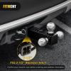 imageNilight Shackle Hitch Receiver 2Inch 45000 LBs Breaking Strength 34 D Ring Trailer Fasten Pin Heavy Duty Solid Recovery Towing Kit for Trucks Jeeps OffRoad212 hitch 3 ball