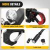 imageNilight Shackle Hitch Receiver 2Inch 45000 LBs Breaking Strength 34 D Ring Trailer Fasten Pin Heavy Duty Solid Recovery Towing Kit for Trucks Jeeps OffRoadTriBall Mount DRing Shackle