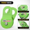 imageNilight Shackle Hitch Receiver 2Inch 45000 LBs Breaking Strength 34 D Ring Trailer Fasten Pin Heavy Duty Solid Recovery Towing Kit for Trucks Jeeps OffRoadWinch Snatch Block 8T