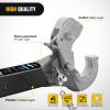 imageNilight Shackle Hitch Receiver 2Inch 45000 LBs Breaking Strength 34 D Ring Trailer Fasten Pin Heavy Duty Solid Recovery Towing Kit for Trucks Jeeps OffRoadPintle Hitch