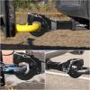 imageNilight Shackle Hitch Receiver 2Inch 45000 LBs Breaking Strength 34 D Ring Trailer Fasten Pin Heavy Duty Solid Recovery Towing Kit for Trucks Jeeps OffRoadPintle Hitch