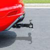 imageNilight Shackle Hitch Receiver 2Inch 45000 LBs Breaking Strength 34 D Ring Trailer Fasten Pin Heavy Duty Solid Recovery Towing Kit for Trucks Jeeps OffRoadTri Ball Mount