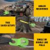 imageNilight Shackle Hitch Receiver 2Inch 45000 LBs Breaking Strength 34 D Ring Trailer Fasten Pin Heavy Duty Solid Recovery Towing Kit for Trucks Jeeps OffRoadWinch Snatch Block 8T