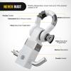 imageNilight Shackle Hitch Receiver 2Inch 45000 LBs Breaking Strength 34 D Ring Trailer Fasten Pin Heavy Duty Solid Recovery Towing Kit for Trucks Jeeps OffRoadWhite