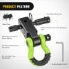 imageNilight Shackle Hitch Receiver 2Inch 45000 LBs Breaking Strength 34 D Ring Trailer Fasten Pin Heavy Duty Solid Recovery Towing Kit for Trucks Jeeps OffRoadHitch w Lock Pin Black Green