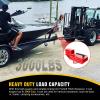 imageNilight Shackle Hitch Receiver 2Inch 45000 LBs Breaking Strength 34 D Ring Trailer Fasten Pin Heavy Duty Solid Recovery Towing Kit for Trucks Jeeps OffRoadForklift Trailer Hitch Red 43in Width