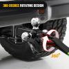imageNilight Shackle Hitch Receiver 2Inch 45000 LBs Breaking Strength 34 D Ring Trailer Fasten Pin Heavy Duty Solid Recovery Towing Kit for Trucks Jeeps OffRoadTriBall Mount DRing Shackle