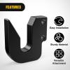 imageNilight Shackle Hitch Receiver 2Inch 45000 LBs Breaking Strength 34 D Ring Trailer Fasten Pin Heavy Duty Solid Recovery Towing Kit for Trucks Jeeps OffRoadQuick Hitch Top Hook