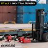 imageNilight Shackle Hitch Receiver 2Inch 45000 LBs Breaking Strength 34 D Ring Trailer Fasten Pin Heavy Duty Solid Recovery Towing Kit for Trucks Jeeps OffRoadDual Pallet Forklift
