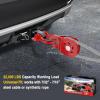 imageNilight Shackle Hitch Receiver 2Inch 45000 LBs Breaking Strength 34 D Ring Trailer Fasten Pin Heavy Duty Solid Recovery Towing Kit for Trucks Jeeps OffRoadWinch Snatch Block