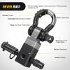 imageNilight Shackle Hitch Receiver 2Inch 45000 LBs Breaking Strength 34 D Ring Trailer Fasten Pin Heavy Duty Solid Recovery Towing Kit for Trucks Jeeps OffRoadHitch w Lock Pin Black