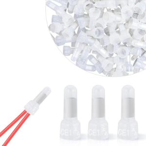 imageNilight 120PCS Yellow Wire Connectors Kit 1614 AWG Electric Wire Caps Insulating Insert Twist Electrical Wire Terminal with Spring for Connect Electrical Wiring Automotive Car Truck Boats Marine300PCS 2216 Terminals