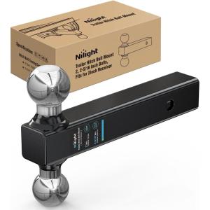 imageNilight Shackle Hitch Receiver 2Inch 45000 LBs Breaking Strength 34 D Ring Trailer Fasten Pin Heavy Duty Solid Recovery Towing Kit for Trucks Jeeps OffRoad2 hitch 2 ball