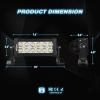 imageNilight 10001SD 4PCS 75 Inch 36W Spot Bar Offroad LED Lighting for Jeep Truck ATV UTV SUV 2 Years Warranty