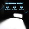 imageNilight 10001SD 4PCS 75 Inch 36W Spot Bar Offroad LED Lighting for Jeep Truck ATV UTV SUV 2 Years Warranty
