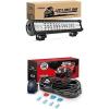 imageNilight LED Light Bar 17Inch 108W Spot Flood Combo Led Off Road Lights with 12V 5Pin Rocker Switch 16AWG Wiring Harness Kit2 Lead 2 Years Warranty
