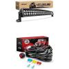 imageNilight LED Light Bar 32Inch 180W Curved Spot Flood Combo Led Off Road Lights with 12V 14AWG Wiring Harness Kit1 Lead 2 Years Warranty