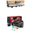 imageNilight LED Light Bar 36Inch 252W Spot Flood Combo Led Off Road Lights with 12V 5Pin Rocker Switch 14AWG Wiring Harness Kit1 Lead 2 Years Warranty