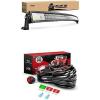 imageNilight LED Light Bar 50Inch 783W Spot Flood Combo Led Off Road Lights with 12V 12AWG Wiring Harness Kit1 Lead 2 Years Warranty