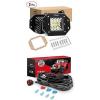 imageNilight LED Work Light 2PCS 42W Flush Mount Light Bar Led Off Road Lights With 12V 16AWG Wiring Harness Kit2 Lead 2 Years Warranty
