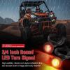 imageNilight 14AWG 18AWG LED Light Bar Wiring Harness Kit with Pulse Power Plug Connector 12V On Off 5Pin Rocker Switch Relay Fuse for Polaris RZR General Ranger Pulse Bus bar  3 Leads BlueUTV Turn Signal Wiring Harness KitHorizontal
