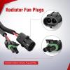 imageNilight 14AWG 18AWG LED Light Bar Wiring Harness Kit with Pulse Power Plug Connector 12V On Off 5Pin Rocker Switch Relay Fuse for Polaris RZR General Ranger Pulse Bus bar  3 Leads Blue16AWG UTV Fan Override Switch Wiring Harness Kit