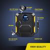 imageNilight 50028R BlackYellow 12V DC 150 PSI Air Compressor Pump Portable Digital Auto Tire Car Truck Bicycle RV and Other Inflatables 2 Years Warran