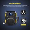 imageNilight 50028R BlackYellow 12V DC 150 PSI Air Compressor Pump Portable Digital Auto Tire Car Truck Bicycle RV and Other Inflatables 2 Years Warran