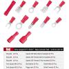 imageNilight 540 PCS Electrical Connectors Insulated Wire TerminalsWire Connectors Spade Bullet Ring Connector Solderless Crimp Terminals Kit with 12 Size Assortment Terminal Set2 Years Warranty
