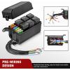 imageNilight Electric Fuel Pump Relay Kit Wiring Harness 40 AMP Relay Heavy Duty 10 Gauge Cables w30 AMP Blade Fuse 12V System for Trucks Cars RVs Marine Boats TrailersFuse and Relay Block PreWired