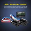 imageNilight Electric Fuel Pump Relay Kit Wiring Harness 40 AMP Relay Heavy Duty 10 Gauge Cables w30 AMP Blade Fuse 12V System for Trucks Cars RVs Marine Boats TrailersFuse Relay 5 Pack