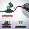 imageNilight Electric Fuel Pump Relay Kit Wiring Harness 40 AMP Relay Heavy Duty 10 Gauge Cables w30 AMP Blade Fuse 12V System for Trucks Cars RVs Marine Boats TrailersFuel Pump Relay Kit
