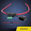 imageNilight Inline Holder 14AWG Wiring Harness ATCATO 30AMP Blade Automotive Fuse Holder10 Pack 2 Years Warranty