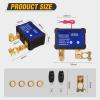 imageNilight 240A Remote Battery Disconnect Switch 12V 24V Car Smart AntiTheft Kill Switches Upgrade Prevent Power Drain Wireless Remote Control Relay Fobs Voltmeter Display for Auto Cars Truck RV Boat240A with Led Voltage