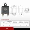 imageNilight 240A Remote Battery Disconnect Switch 12V 24V Car Smart AntiTheft Kill Switches Upgrade Prevent Power Drain Wireless Remote Control Relay Fobs Voltmeter Display for Auto Cars Truck RV Boat120A1PC