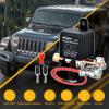imageNilight 240A Remote Battery Disconnect Switch 12V 24V Car Smart AntiTheft Kill Switches Upgrade Prevent Power Drain Wireless Remote Control Relay Fobs Voltmeter Display for Auto Cars Truck RV Boat200A Remote Control