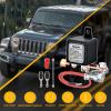 imageNilight 240A Remote Battery Disconnect Switch 12V 24V Car Smart AntiTheft Kill Switches Upgrade Prevent Power Drain Wireless Remote Control Relay Fobs Voltmeter Display for Auto Cars Truck RV Boat250A with Black Negative Wire