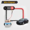 imageNilight 240A Remote Battery Disconnect Switch 12V 24V Car Smart AntiTheft Kill Switches Upgrade Prevent Power Drain Wireless Remote Control Relay Fobs Voltmeter Display for Auto Cars Truck RV Boat360A with Led VoltageWire