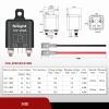 imageNilight 240A Remote Battery Disconnect Switch 12V 24V Car Smart AntiTheft Kill Switches Upgrade Prevent Power Drain Wireless Remote Control Relay Fobs Voltmeter Display for Auto Cars Truck RV Boat200A2PC