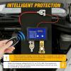 imageNilight 240A Remote Battery Disconnect Switch 12V 24V Car Smart AntiTheft Kill Switches Upgrade Prevent Power Drain Wireless Remote Control Relay Fobs Voltmeter Display for Auto Cars Truck RV Boat240A with Led Voltage