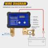 imageNilight 240A Remote Battery Disconnect Switch 12V 24V Car Smart AntiTheft Kill Switches Upgrade Prevent Power Drain Wireless Remote Control Relay Fobs Voltmeter Display for Auto Cars Truck RV Boat240A with Led Voltage
