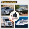 imageNilight 240A Remote Battery Disconnect Switch 12V 24V Car Smart AntiTheft Kill Switches Upgrade Prevent Power Drain Wireless Remote Control Relay Fobs Voltmeter Display for Auto Cars Truck RV Boat200A Remote Control
