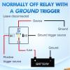 imageNilight 240A Remote Battery Disconnect Switch 12V 24V Car Smart AntiTheft Kill Switches Upgrade Prevent Power Drain Wireless Remote Control Relay Fobs Voltmeter Display for Auto Cars Truck RV Boat30A5PC