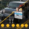 imageNilight 240A Remote Battery Disconnect Switch 12V 24V Car Smart AntiTheft Kill Switches Upgrade Prevent Power Drain Wireless Remote Control Relay Fobs Voltmeter Display for Auto Cars Truck RV Boat360A with Led VoltageWire