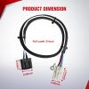 imageNilight Brake Control Wiring Harness Adapter Universal Use Fits for Hopkins Control Connector 31Inches Trailer Towing Hitch RVfor 20032014 Toyota Tundra  20032022 Sequoia