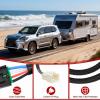 imageNilight Brake Control Wiring Harness Adapter Universal Use Fits for Hopkins Control Connector 31Inches Trailer Towing Hitch RVfor 20032014 Toyota Tundra  20032022 Sequoia